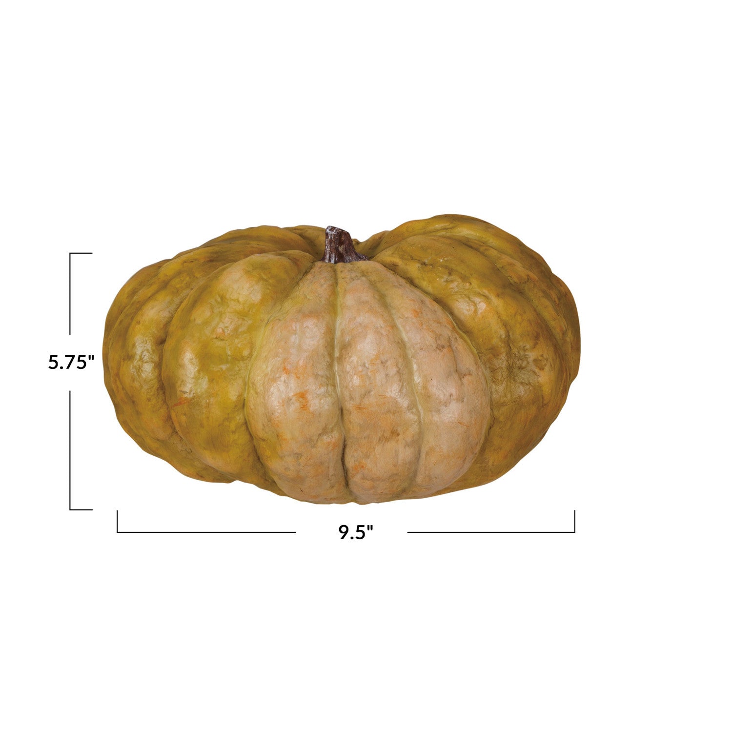 Bumpy Textured Resin Pumpkins