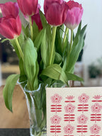 Blooming Cherry Swedish Dishcloth