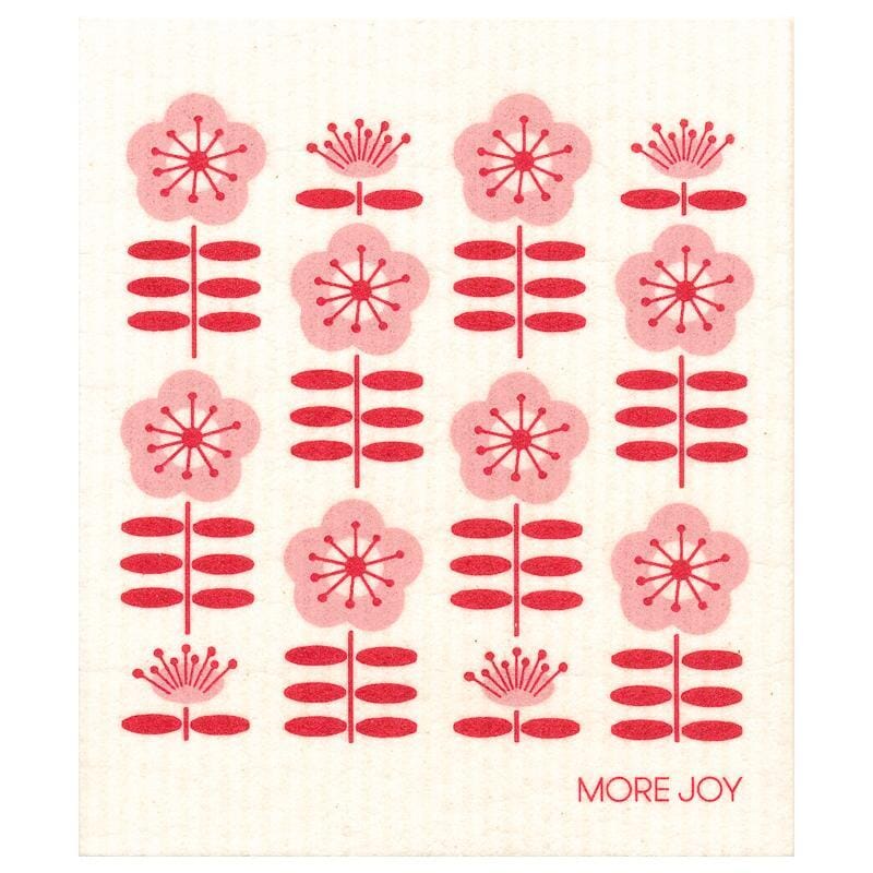 Blooming Cherry Swedish Dishcloth