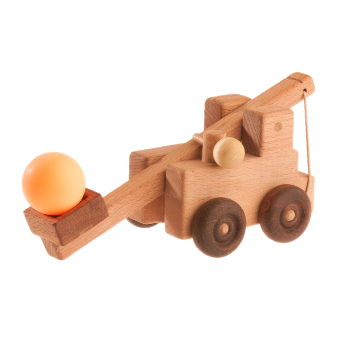 Hand-Crafted Wooden Catapult Sling Shot Toy