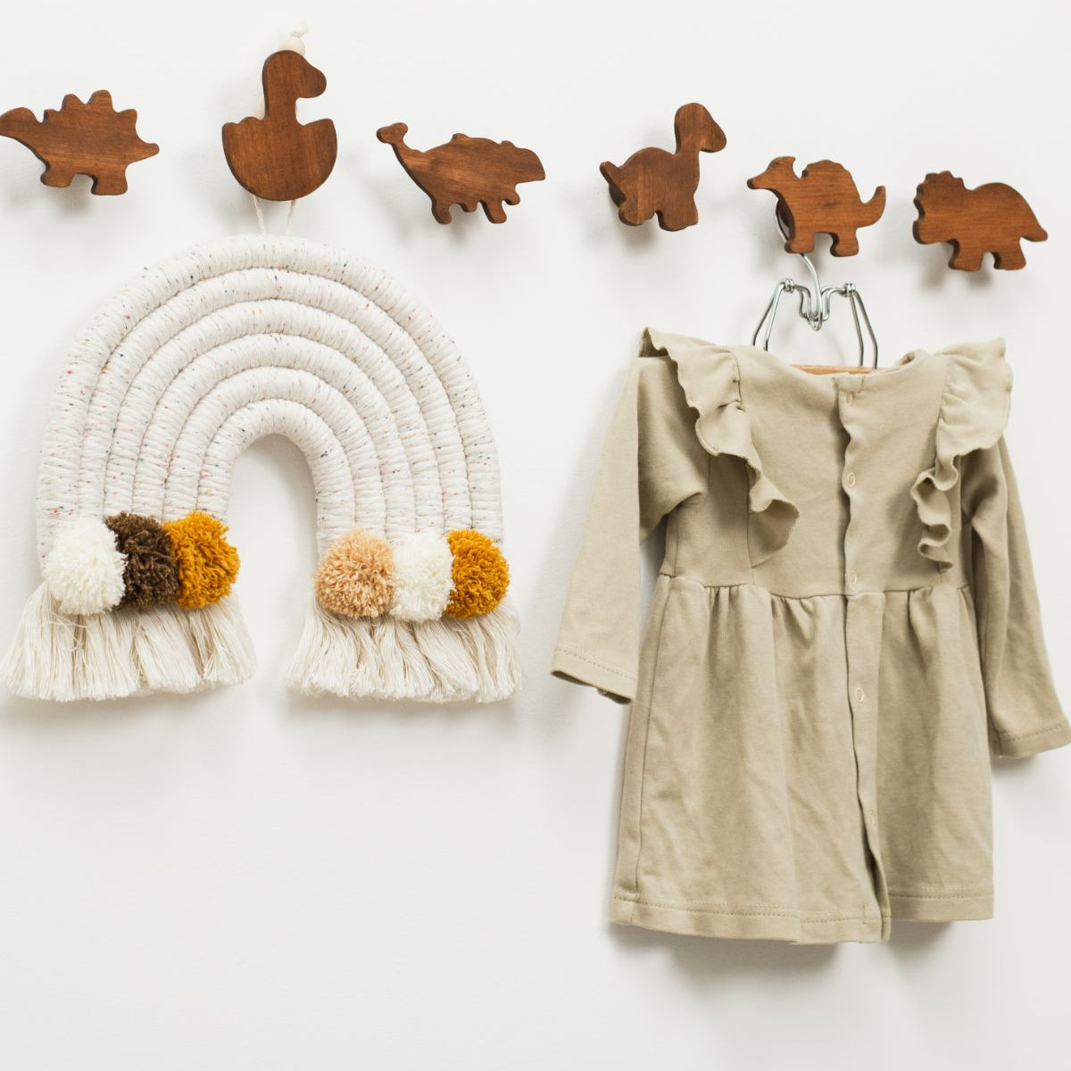 Animal hooks for wall