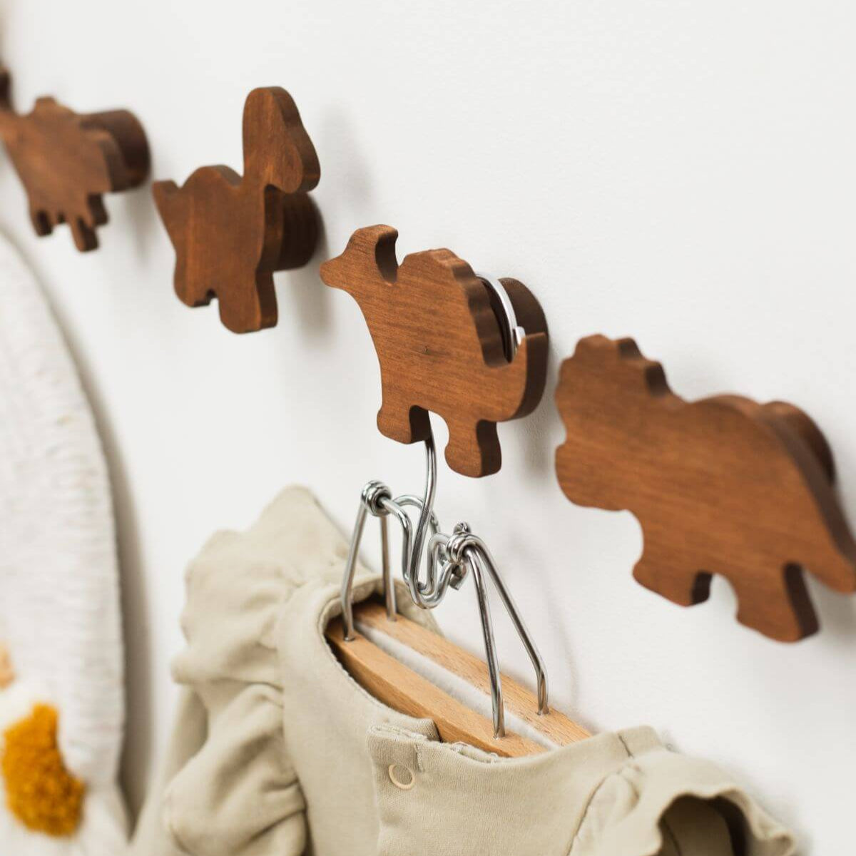 Animal hooks for wall