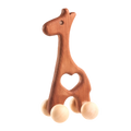 Wooden Giraffe Push toy