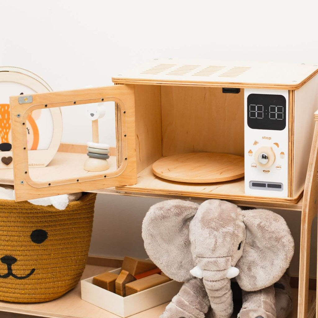 Wooden Microwave Toy