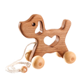 Wooden Dog Pull Along Toy