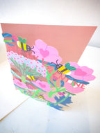 Bee My Valentine Lasercut Card