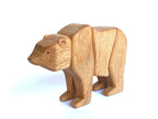 Handmade Wooden Bear Toy